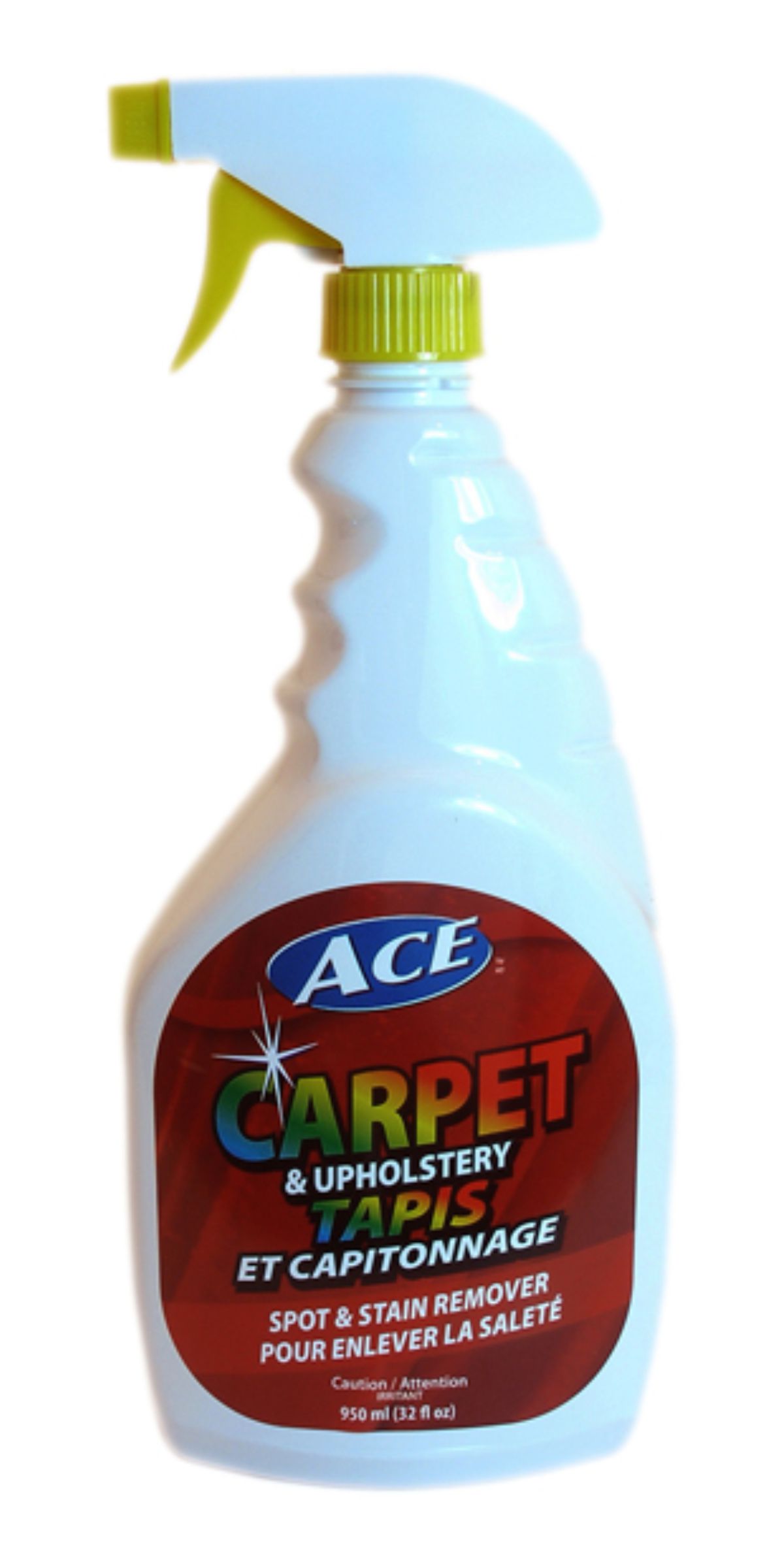 18142 ACE CARPET & UPHOLSTERY SPOT & STAIN REMOVER 12/950ml Worldwide Food Distributors
