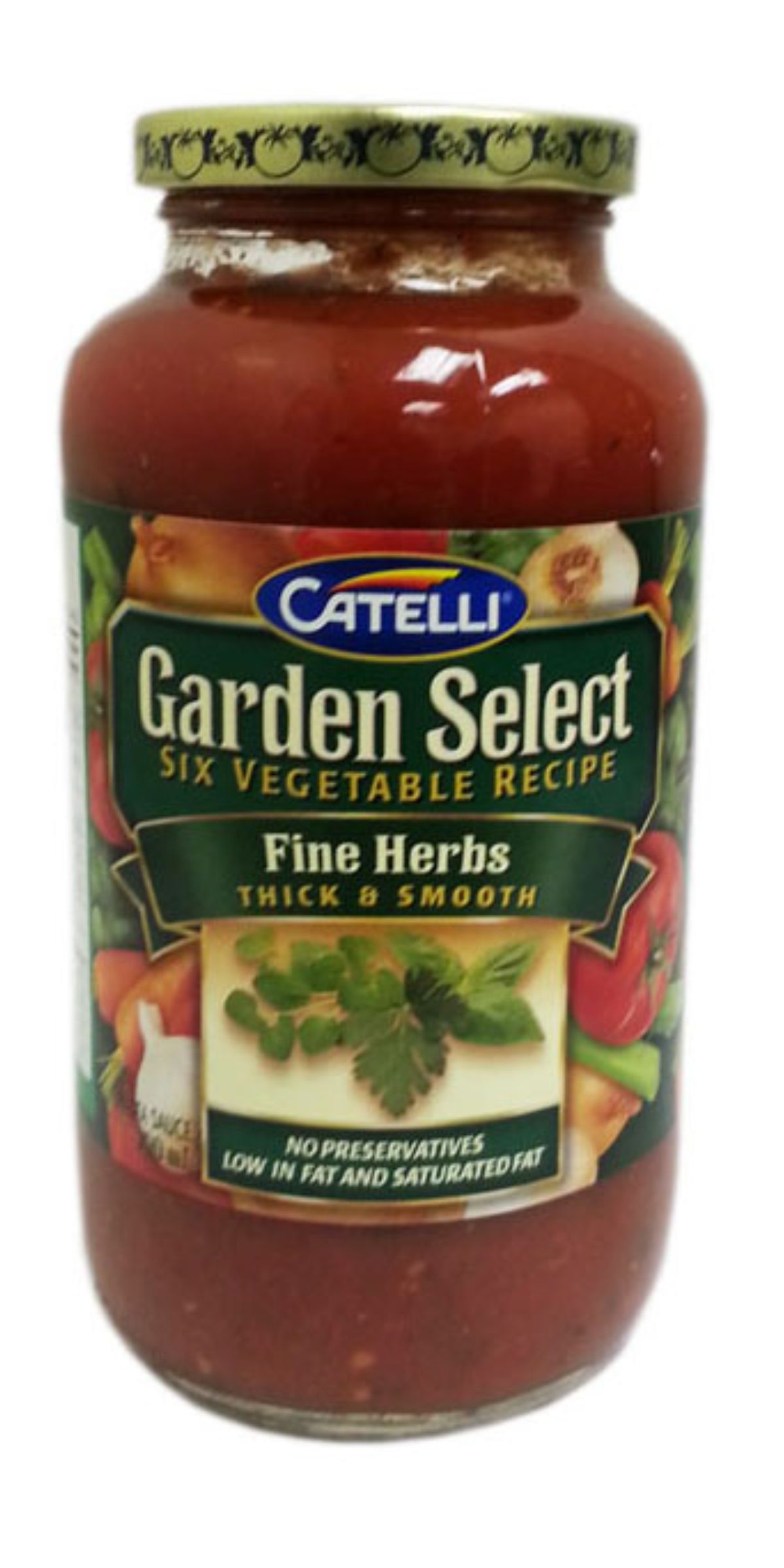 20735 CATELLI GARDEN SELECT PASTA SAUCE FINE HERBS 12/640mL Worldwide Food Distributors