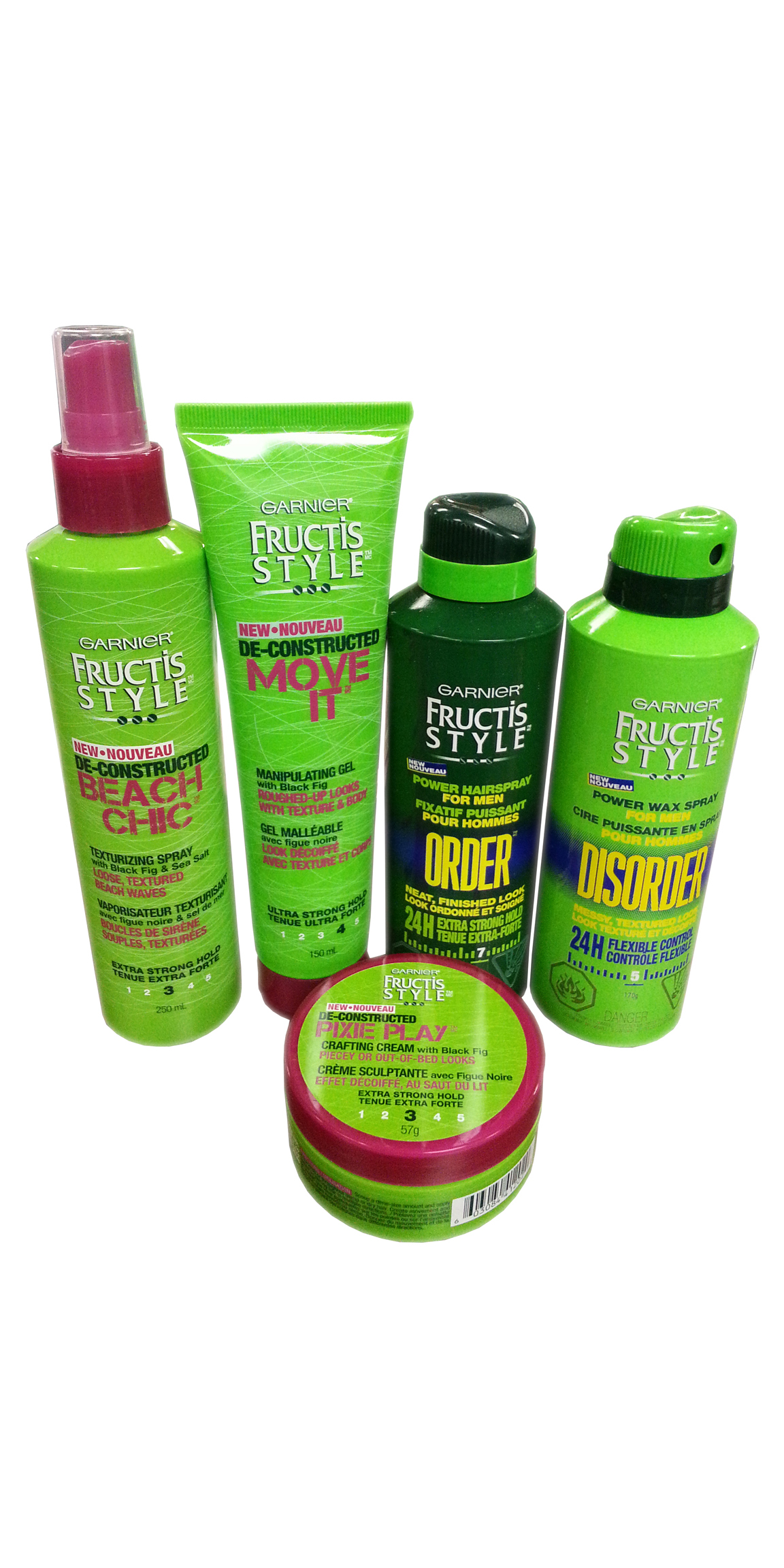 30251 GARNIER DECONSTRUCTED POWER STYLING DISPLAY 24pk Worldwide