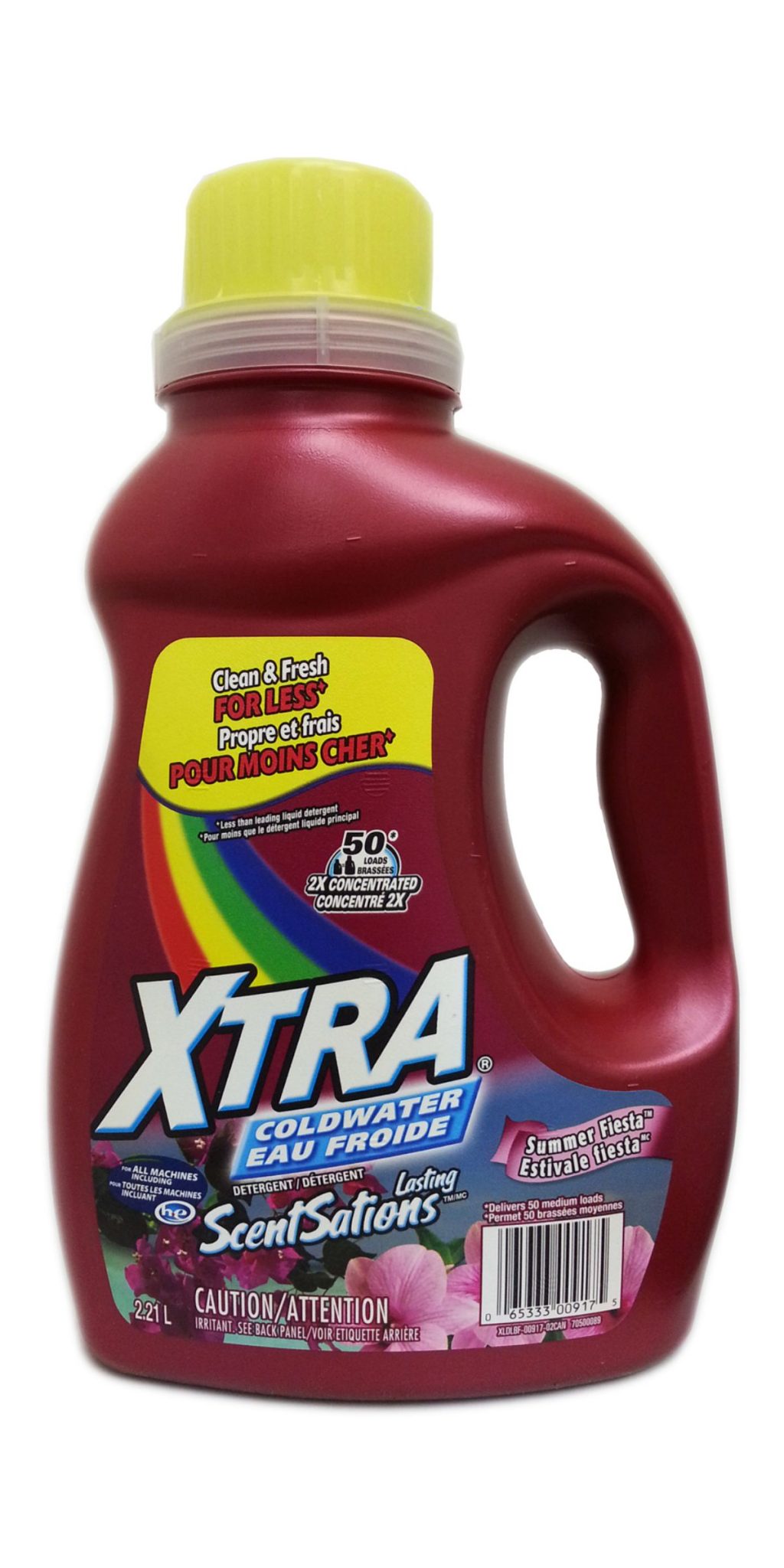 30262 XTRA LIQ LAUNDRY DETERGENT SUMMER FIESTA 6/2.21L Worldwide