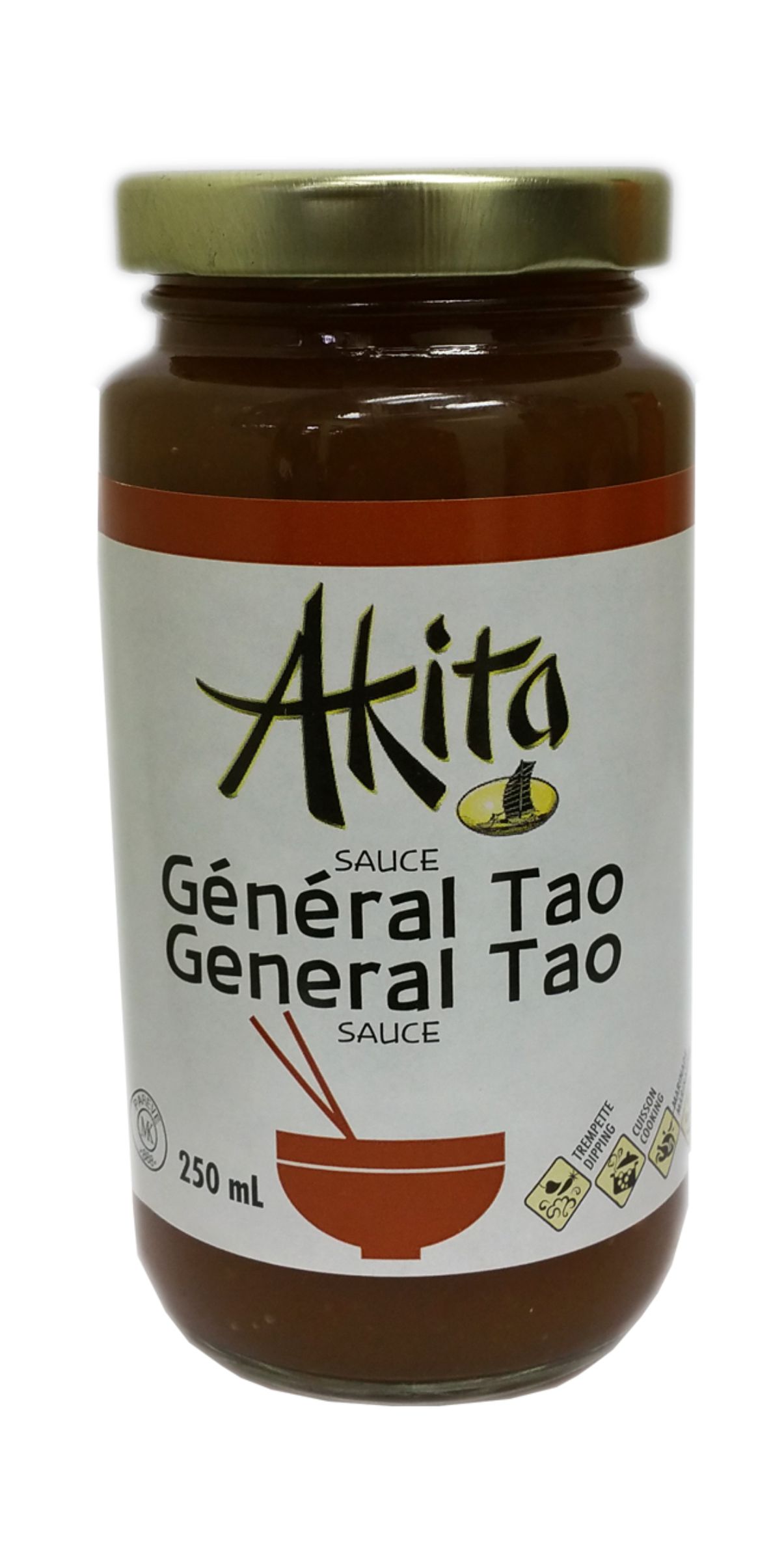 30959 AKITA GENERAL TAO SAUCE 12/250mL Worldwide Food Distributors