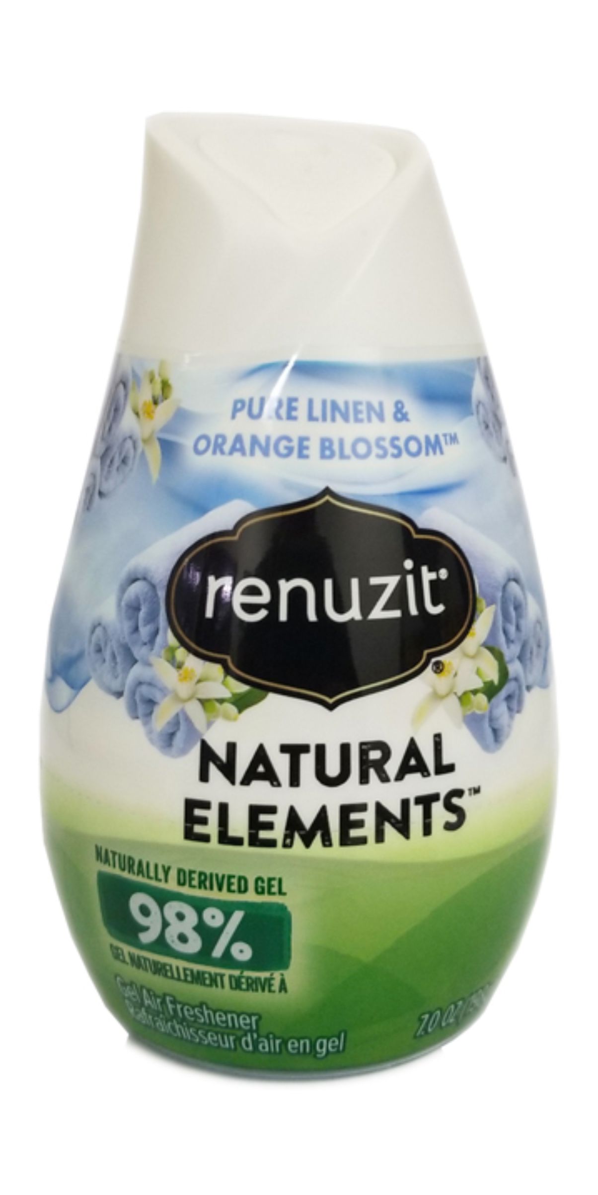31985 RENUZIT SOLID AIR FRESHENER PURE LINEN & ORANGE BLOSSOM 12
