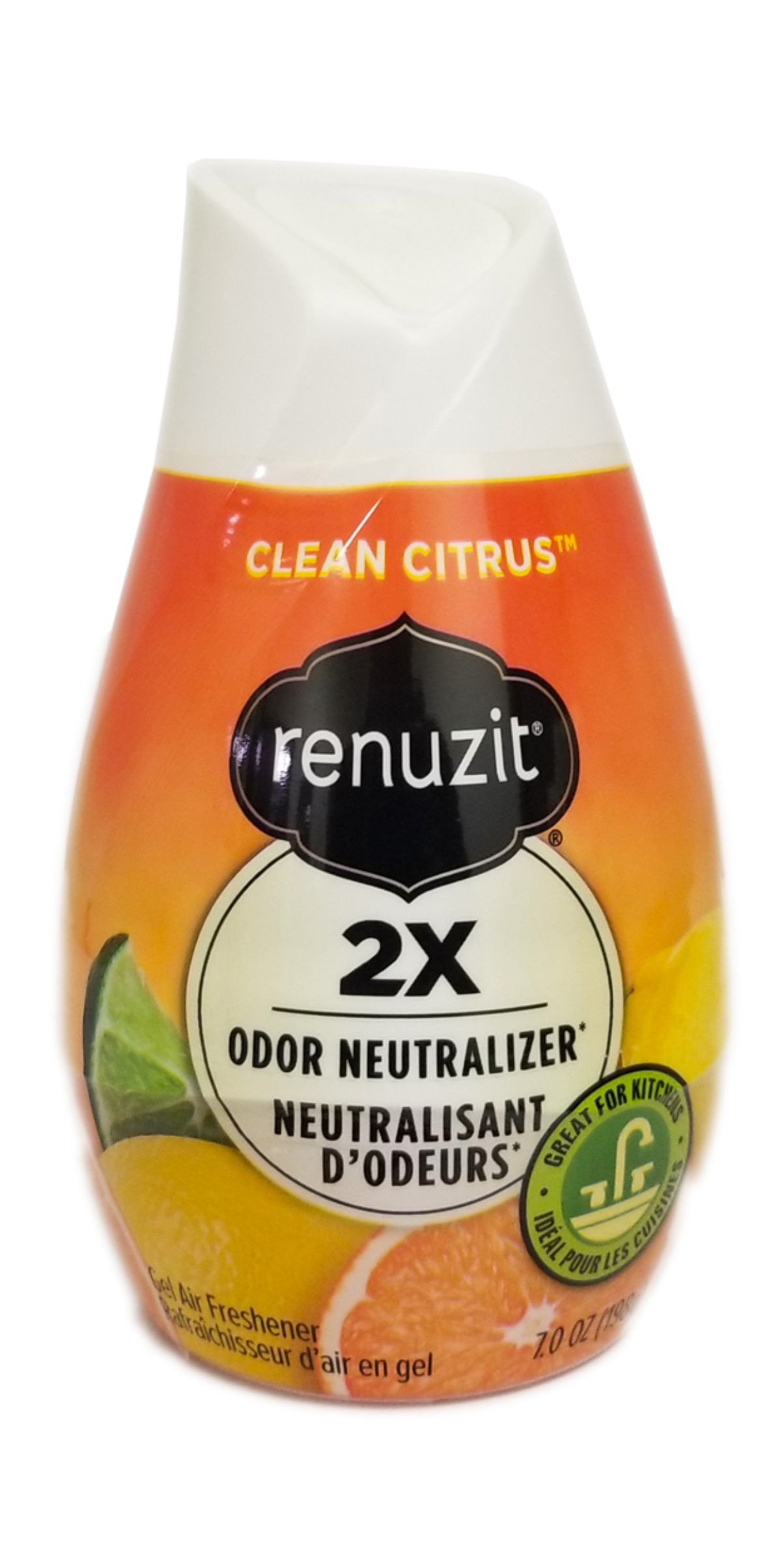 32012 RENUZIT SOLID AIR FRESHENER CLEAN CITRUS 12/198g Worldwide