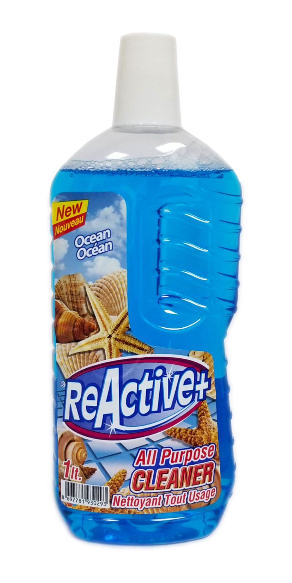 32093 REACTIVE ALL PURPOSE CLEANER OCEAN 12/1L Worldwide Food