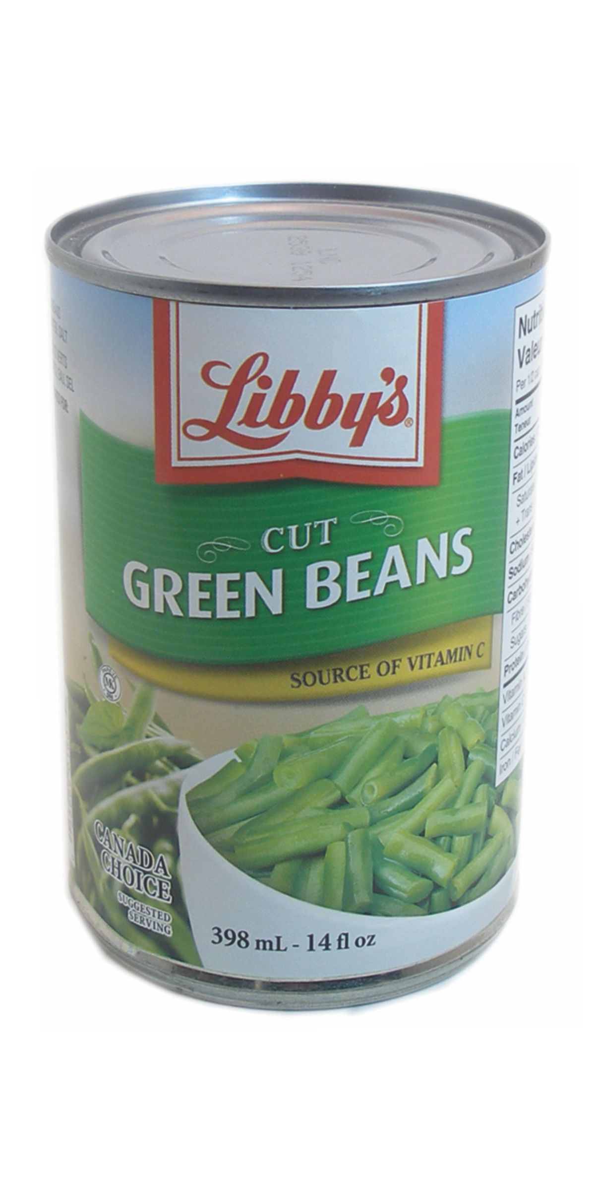 32103 LIBBY’S CUT GREEN BEANS 24/398ml Worldwide Food Distributors
